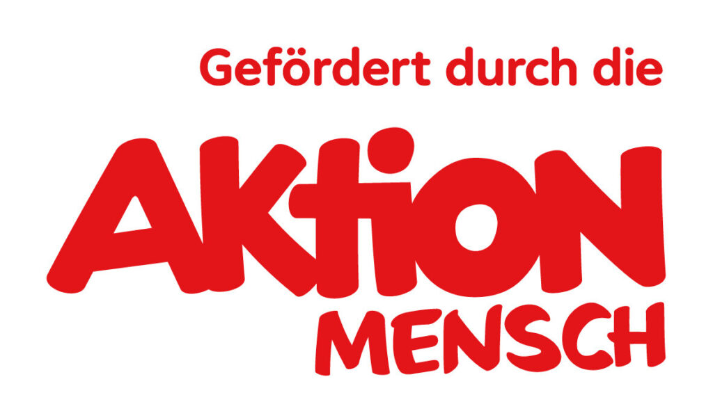 Text: Gefördert durch die Aktion Mensch